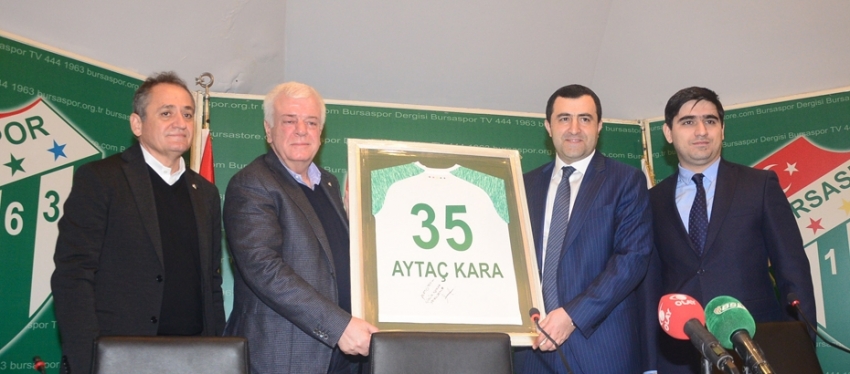 Bursaspor ve Neftçi Bakü ile kardeşlik ve işbirliği protokolü!