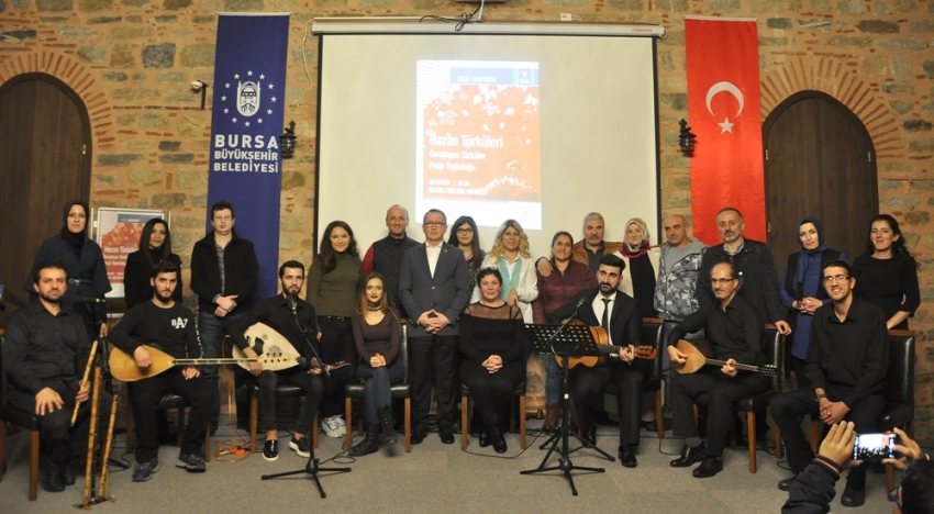 İncirli Kültür Merkezi’nde hazan türküleri 