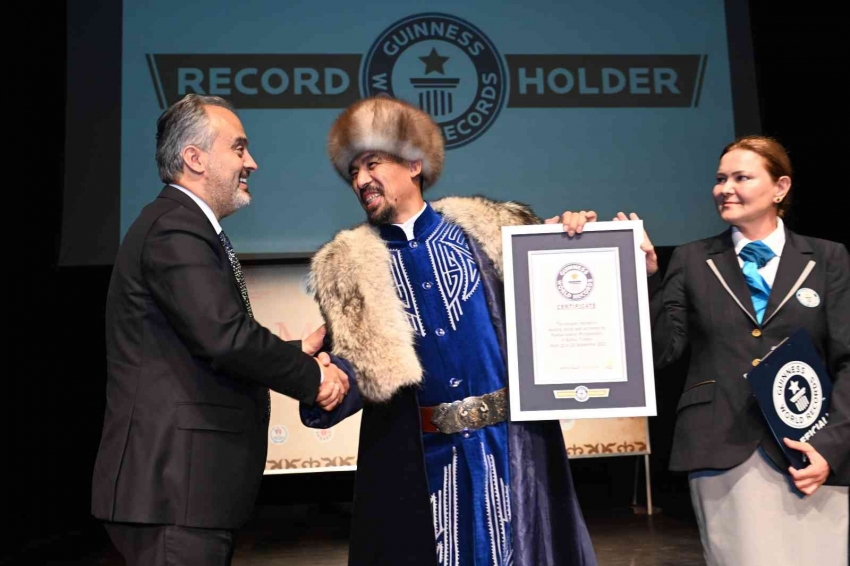 Bursa’da 124 saatlik dünya rekoru