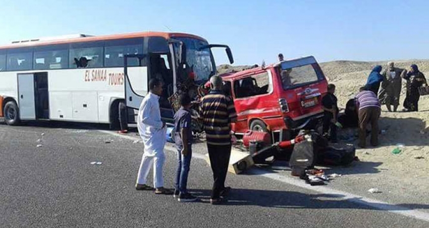 Mısır'da trafik kazası: 8 ölü, 14 yaralı