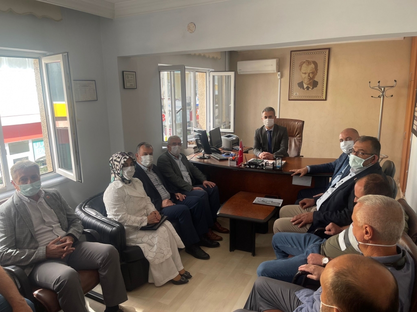 Orhangazi Belediye Başkanı Aydın'dan, İlçe Emniyet Müdürü'ne ziyaret