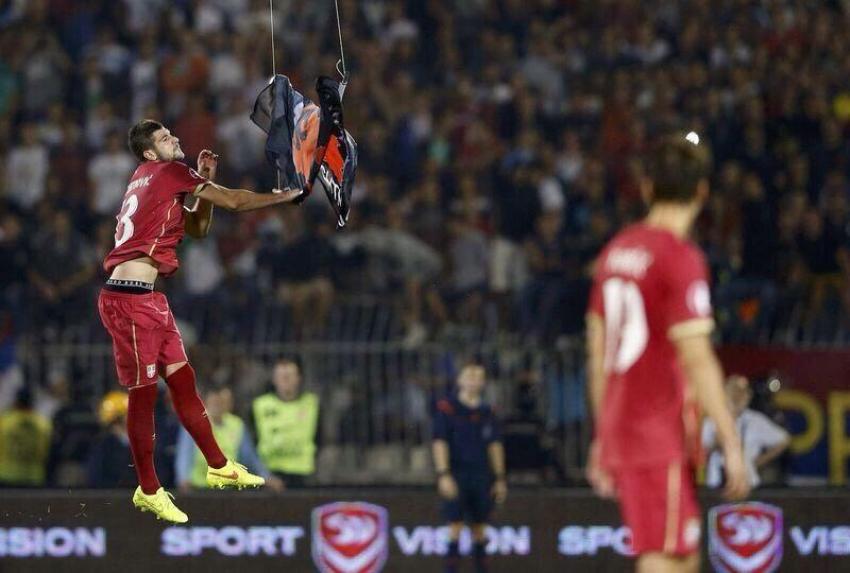 Olaylı maçın galibi Arnavutluk