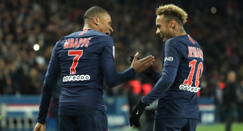 PSG'de Neymar ve Mbappe şoku
