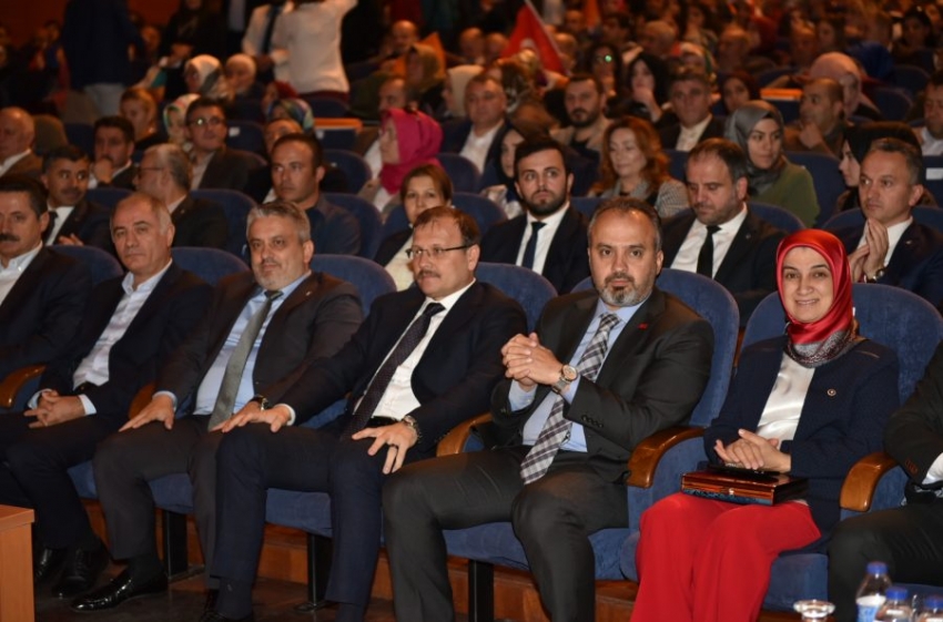 Bursa Büyükşehir Belediye Başkanı Aktaş, AK Parti 49'uncu Genişletilmiş İl Danışma Meclisi'nde konuştu