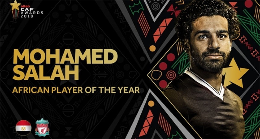 Afrika'da yılın futbolcusu Muhammed Salah