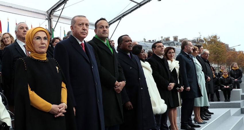 Erdoğan'a Paris'teki yoğun ilgi Belçikalı bakanı rahatsız etti