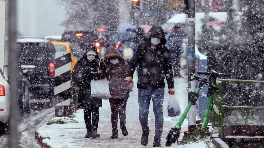 Meteoroloji'den 4 kent için kar uyarısı
