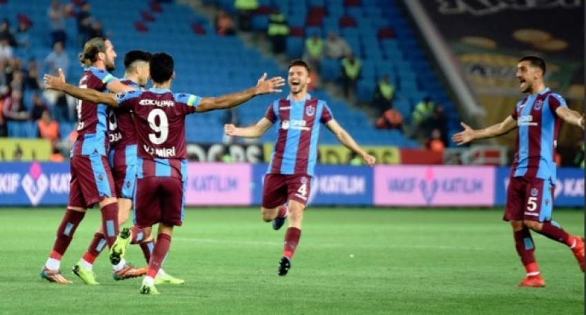 Gol düellosunda kazanan Trabzonspor