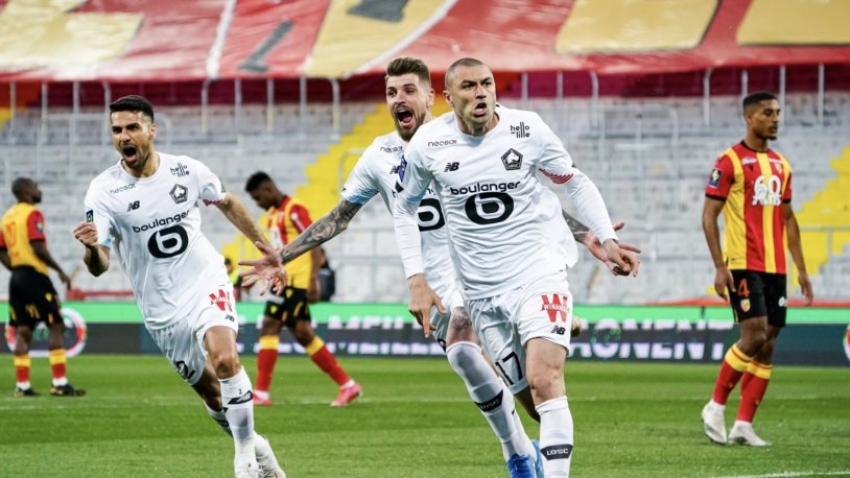 Lille 'Burak Yılmaz'ın golleriyle şampiyonluğa yürüyor