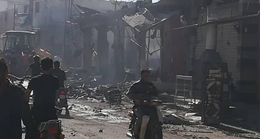 Suriye rejim güçleri Serakib'i bombaladı: 7 ölü, 9 yaralı