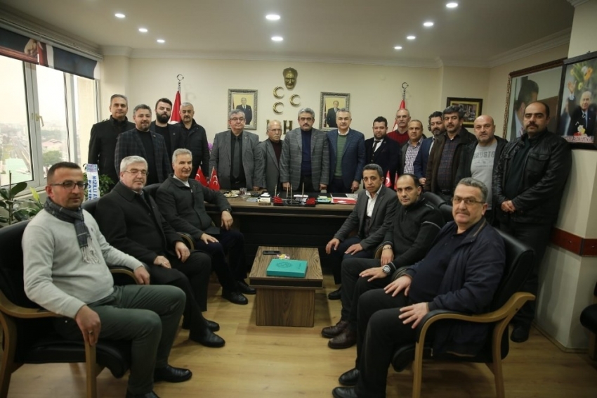 MHP İl Başkanı Alıcık’a ziyaret