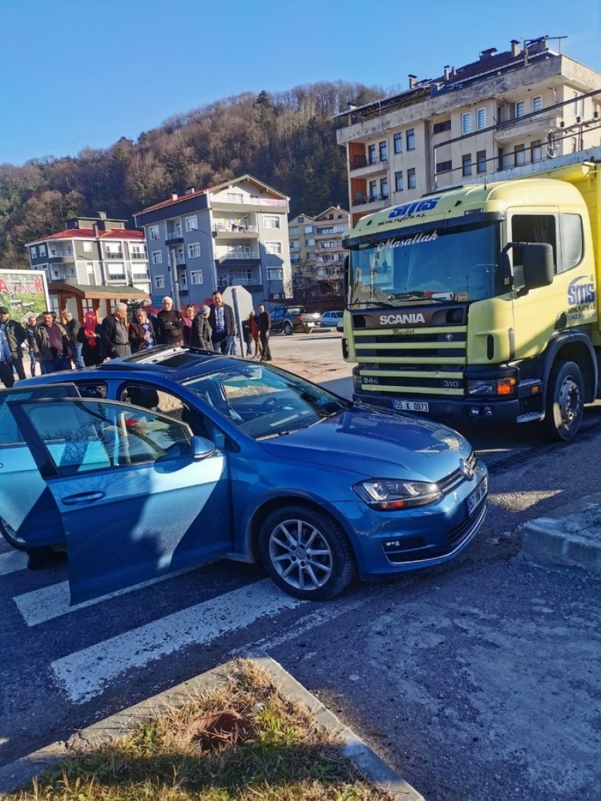 Sinop'ta kaza, 4 yaralı...