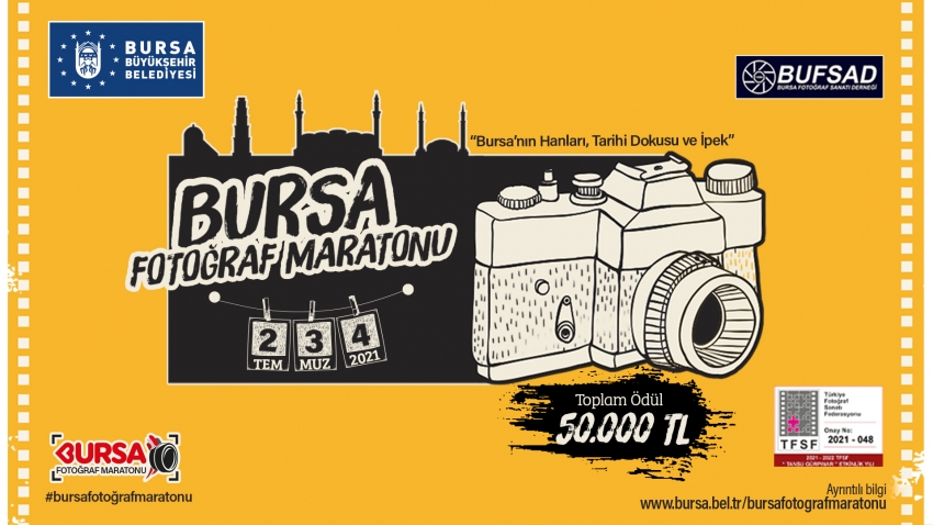 Bursa'da fotoğraf tutkunları maratonda buluşuyor