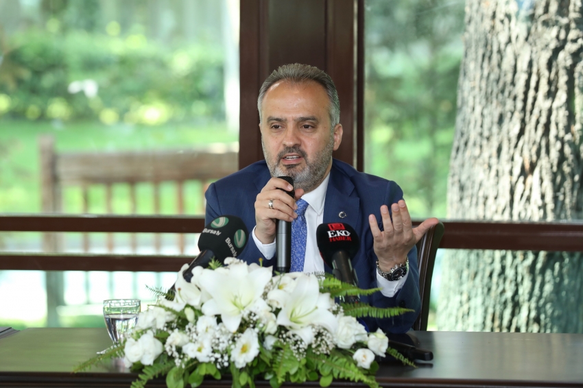 “Bursa'da emlakçılık değil, kentsel dönüşüm yapacağız”