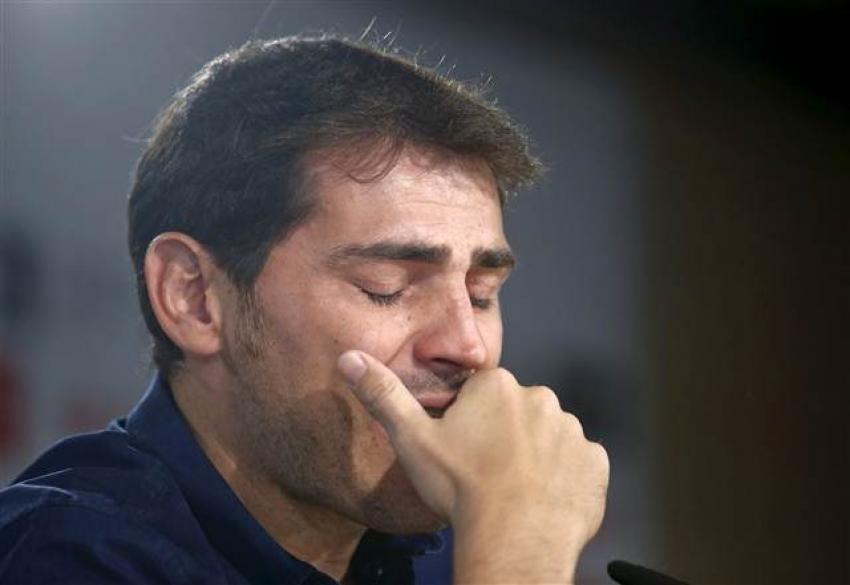Casillas gözyaşlarıyla veda etti