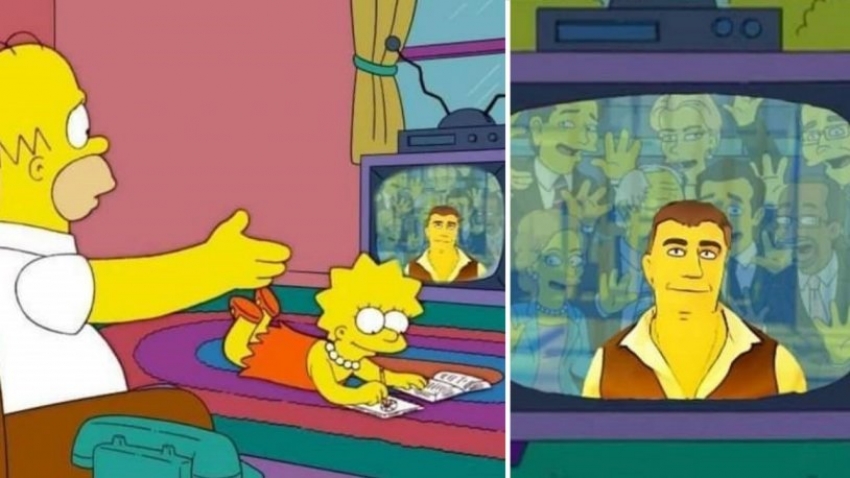 Simpsonlar Sedat Peker videolarını da mı bildi?