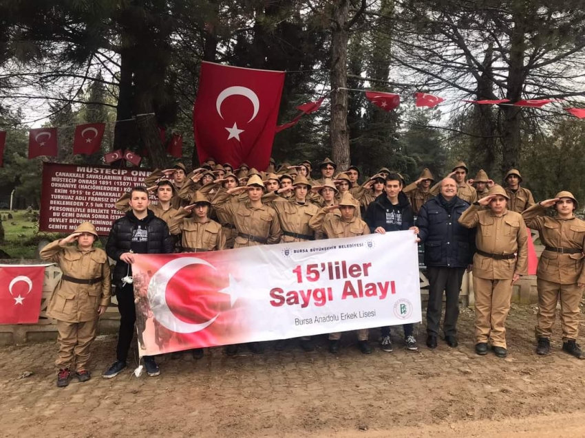 Bursa'da 'Kınalı kuzular' gururla anıldı