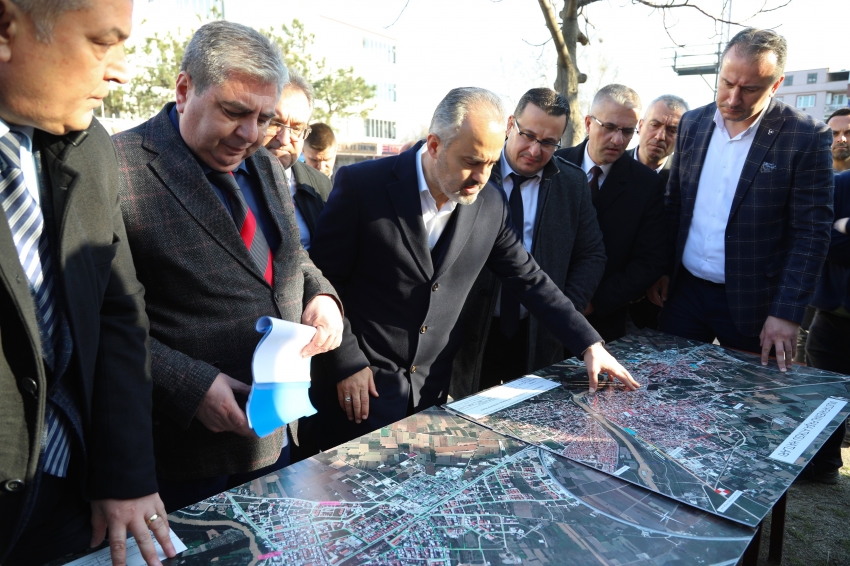 Bursa Büyükşehir'le Mustafakemalpaşa'nın altyapısı güçleniyor