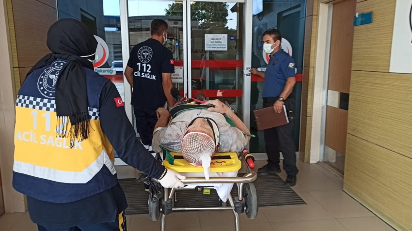 Bursa'da iş kazası: Bir kişi ağır yaralı