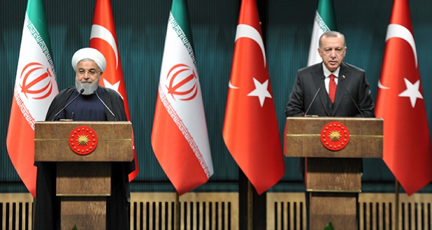 Erdoğan ve Ruhani'den ortak bildiri