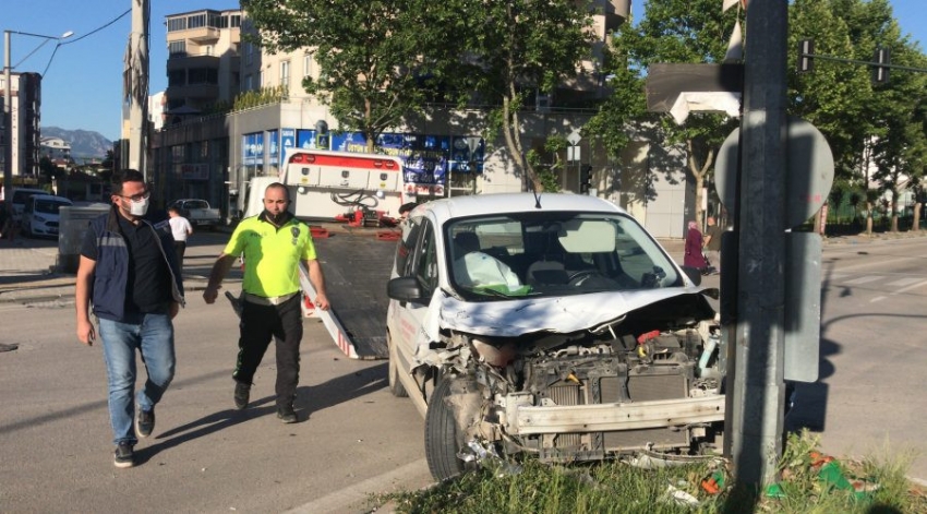 Bursa'da ilginç kaza!