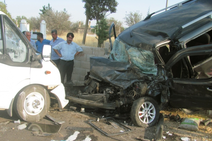 Gaziantep’te feci kaza: 1 ölü, 10 yaralı