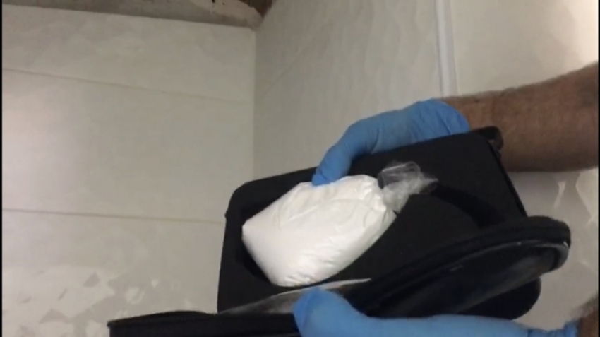 İstanbul’da yarım milyon değerinde “kokain” ele geçirildi