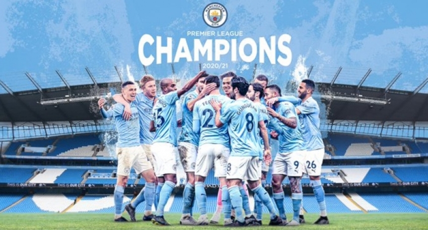Premier Lig'de şampiyon Manchester City
