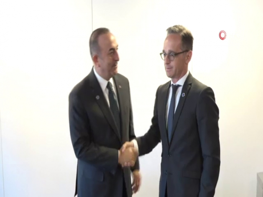 Çavuşoğlu, Almanya Dışişleri Bakanı Maas ile görüştü