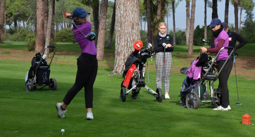 Antalya'da golf heyecanı