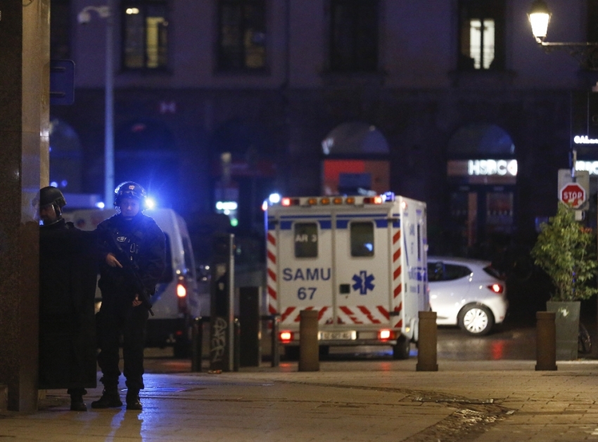 Strasbourg saldırısıyla ilgili 1 gözaltı