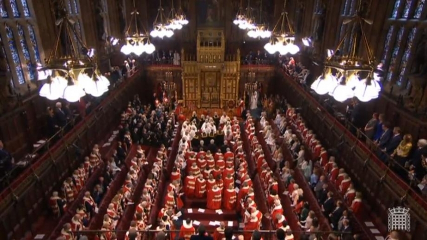 İngiliz Parlamentosunda yeni yasama yılı açıldı
