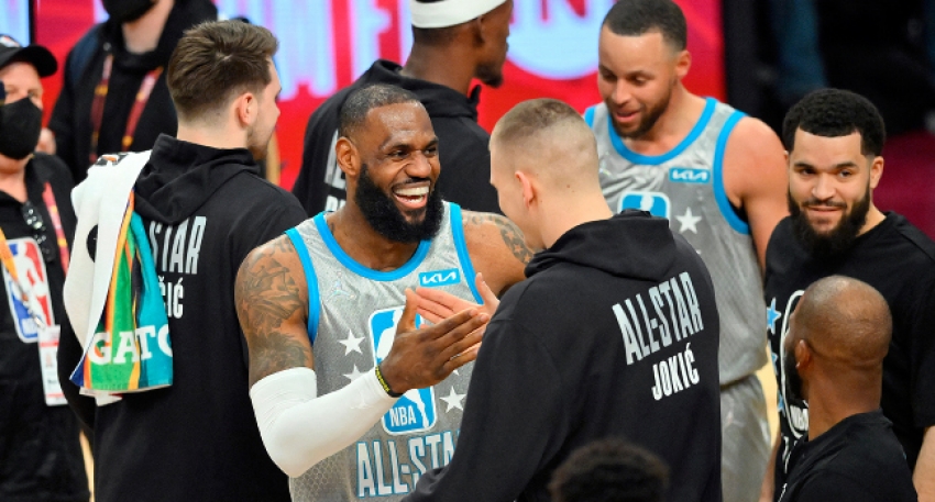 NBA All Star-2022'yi LeBron James'in takımı kazandı