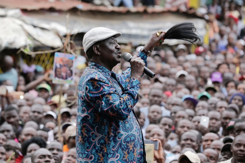 Kenyalı muhalefet lideri Odinga'dan göstericilere 