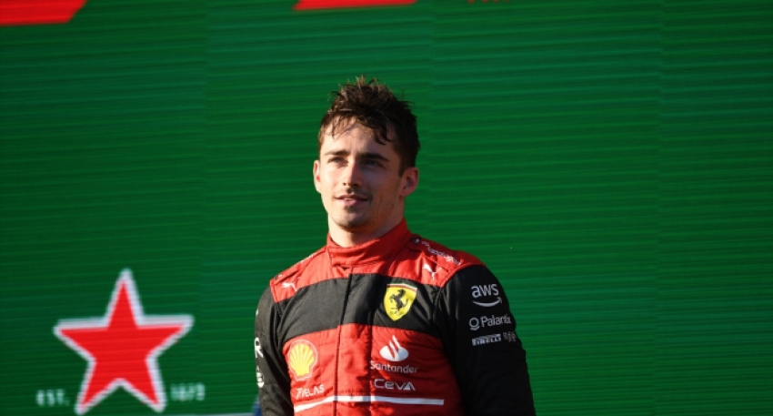 Avustralya'da kazanan Leclerc
