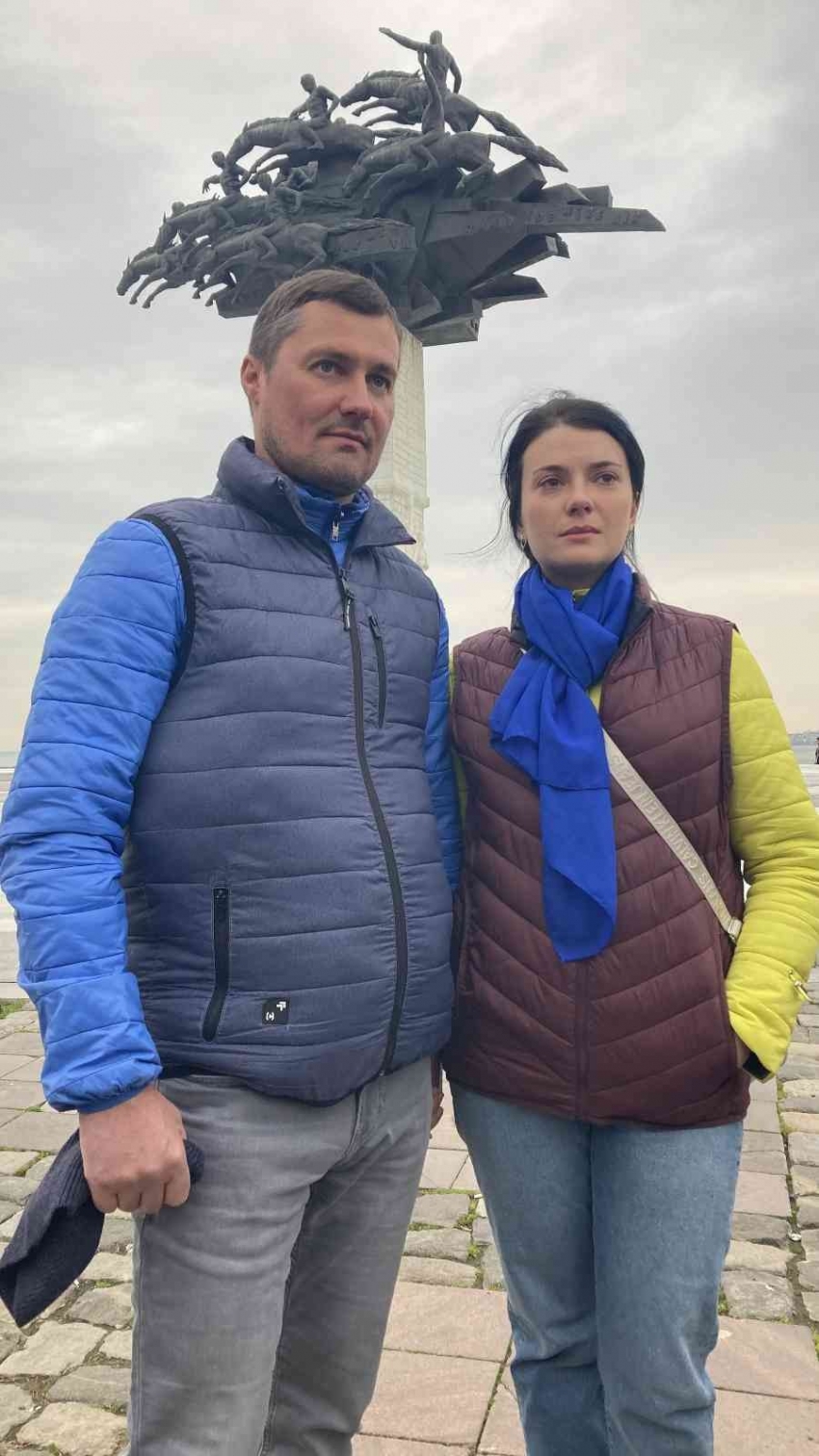 Evlerine dönemeyen Ukraynalı çift çocuklarından haber alamıyor