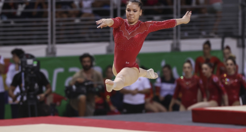 Cimnastik Kadın Milli Takımı dördüncü oldu