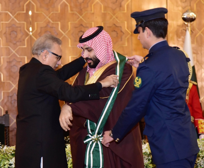 Prens Selman’a Pakistan’ın en yüksek sivil nişanı