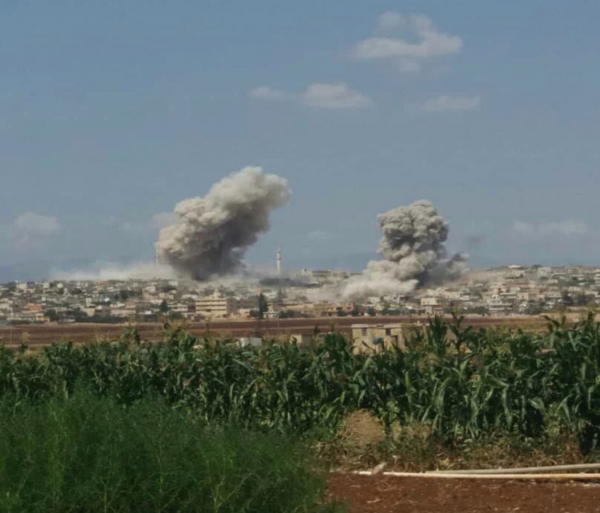 İdlib ve Hama’ya bomba yağdı: 17 yaralı