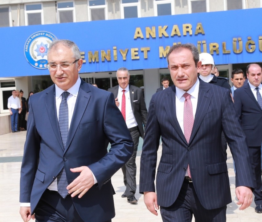Ankara Emniyet Müdürlüğünde devir teslim töreni