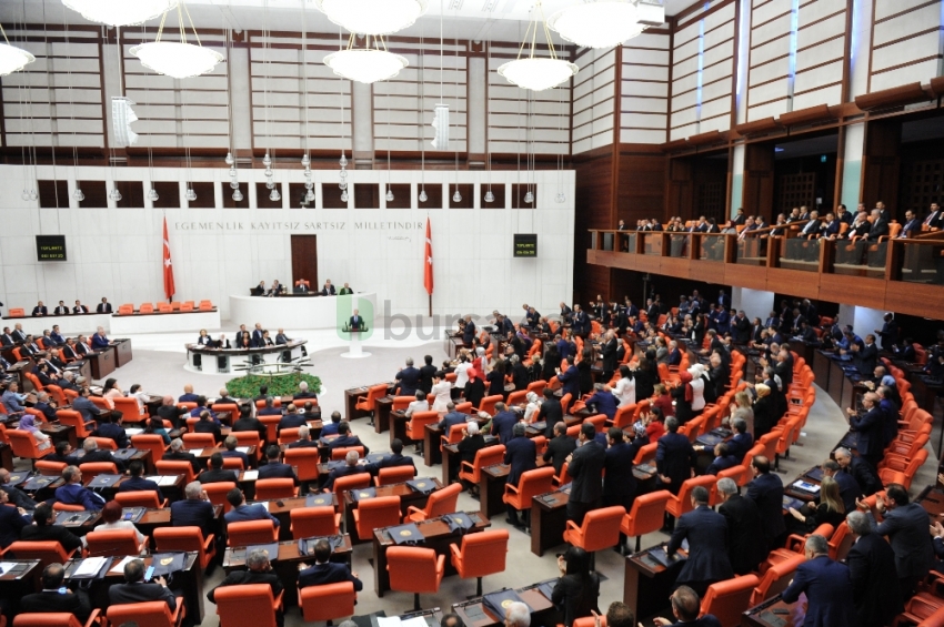 TBMM Genel Kurulu’nda CHP Grup Başkanvekili Özkoç’un sözlerine tepki