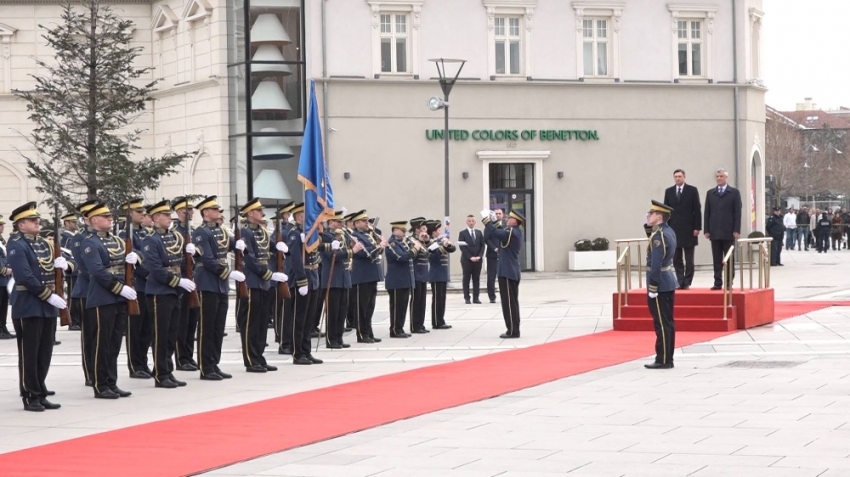 Slovenya Cumhurbaşkanı Pahor Kosova’da