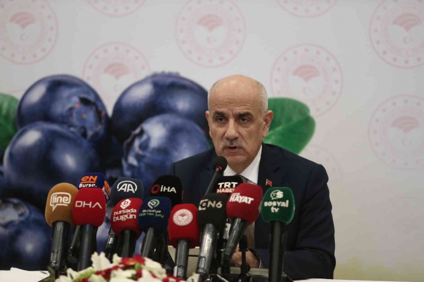 Tarım ve Orman Bakanı Kirişçi'den Bursa'da önemli açıklamalar