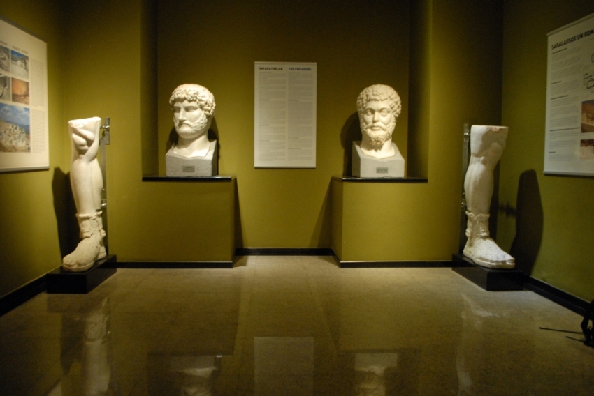 Roma’nın görkemli imparatorları Burdur’da mahzun kaldı