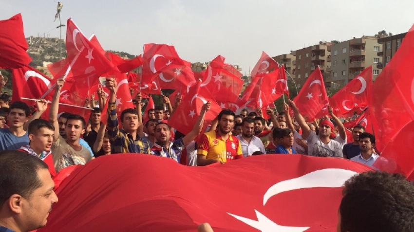 Mardin’de PKK protestosu