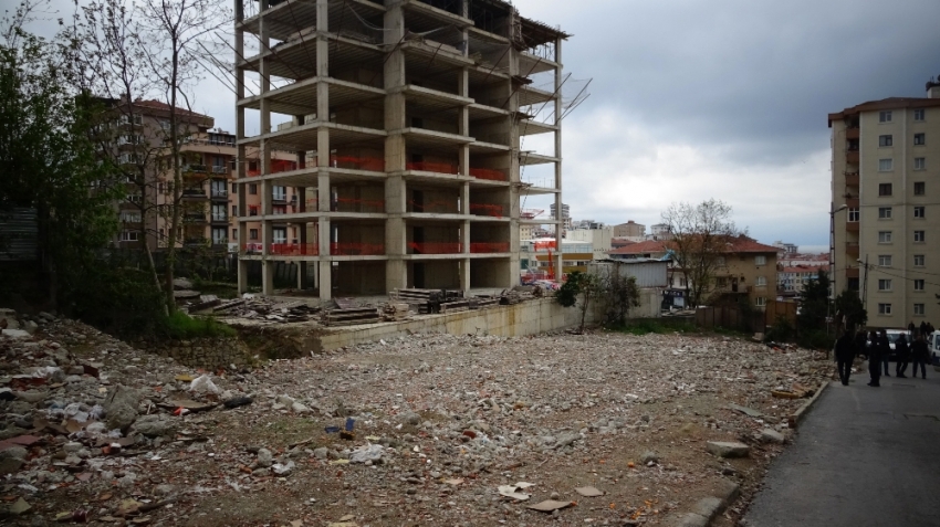 İstanbul’da inşaatta dehşet