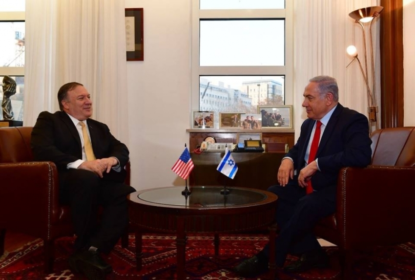 Pompeo, İsrail Başbakanı Netanyahu ile görüştü