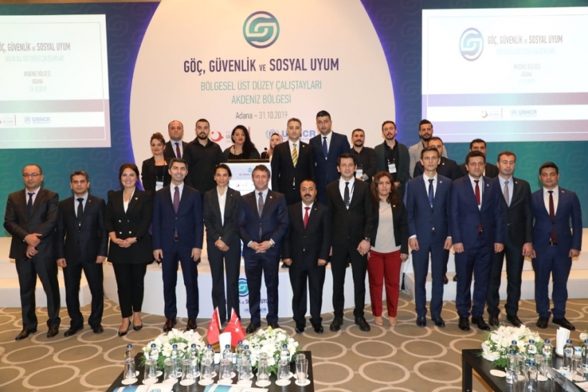 Göç, Güvenlik ve Sosyal Uyum Akdeniz Bölgesel Üst Düzey Çalıştayı Adana’da gerçekleştirildi