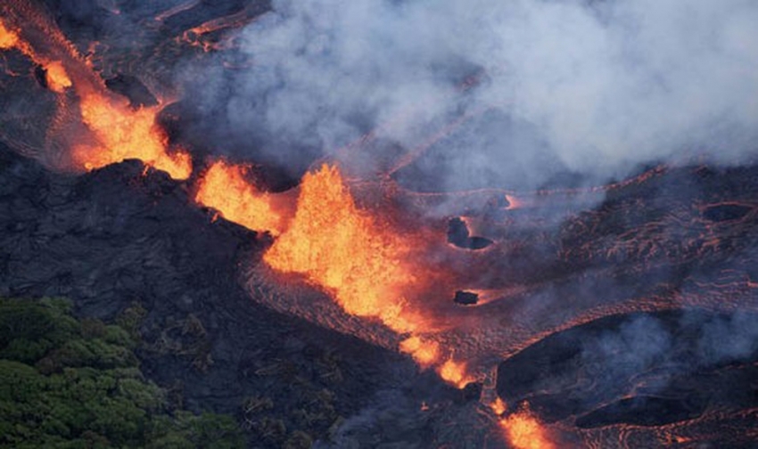 Hawaii Kilauea yanardağı 20 gündür alev püskürtüyor
