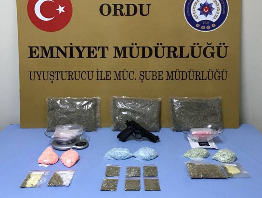 Ordu’da uyuşturucu operasyonu: 31 gözaltı